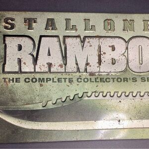 Stallone‎ Rambo Trilogy Complete Collector's Set 6 Disc DVD